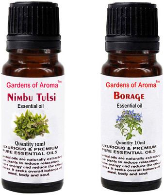 Gardens Of Aroma Nimbu Tulsi And Borage(20 ml)