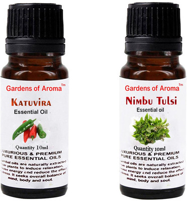 

Gardens Of Aroma Katuvira And Nimbutulsi(20 ml)