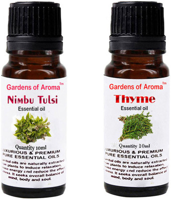 

Gardens Of Aroma Nimbu Tulsi And Thyme(20 ml)