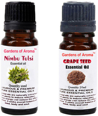 

Gardens Of Aroma Nimbu Tulsi And Grapeseed(20 ml)