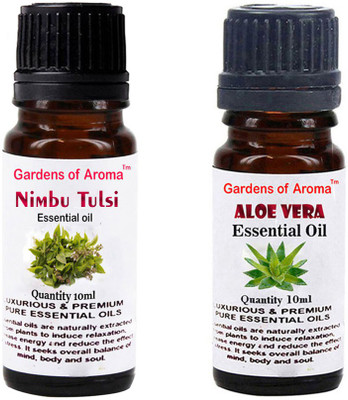 

Gardens Of Aroma Nimbu Tulsi And Aloe vera(20 ml)