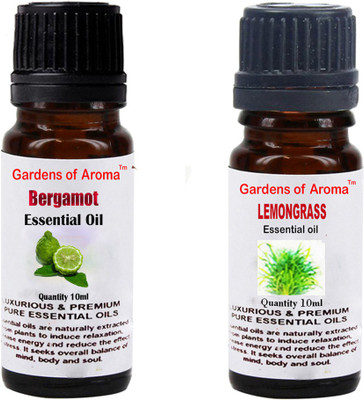 Gardens Of Aroma Bergamot And Lemon grass(20 ml)