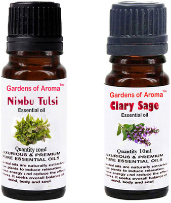 

Gardens Of Aroma Nimbu Tulsi And Clary sage(20 ml)