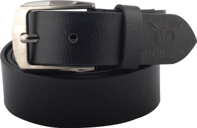 

Hidelink Men & Women Casual Black Genuine Leather Belt