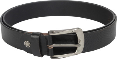 

Hidelink Men & Women Casual Black Genuine Leather Belt
