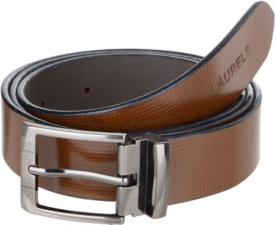 

Laurels Men Brown Genuine Leather Belt