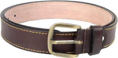 

Hidelink Men & Women Casual Brown Genuine Leather Belt