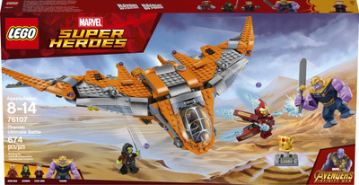 

Lego Marvel Avengers Movie: Thanos Ultimate Battle (674 Pcs)(Multicolor)