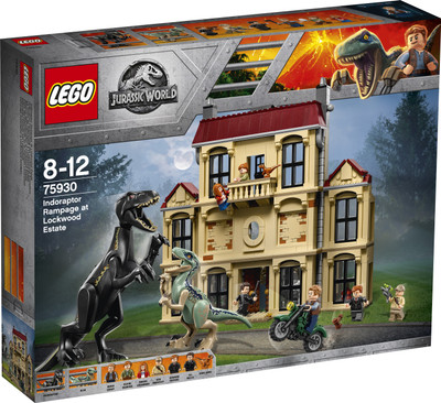 

Lego Indoraptor Rampage at Lockwood Estate (1019 Pcs)(Multicolor)