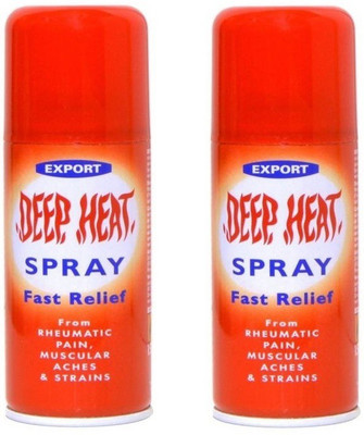

Deep Heat Pain Relief Spray #Imported [ Pack oF 2 ] Spray(150 ml)