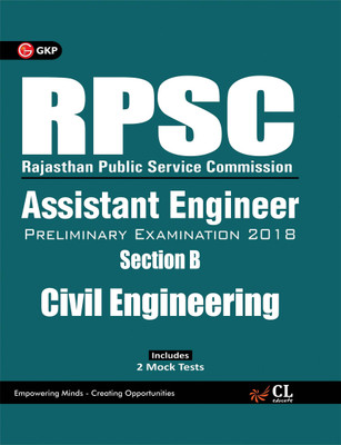 Rpsc Assistant Engineer Civil Engineering (Section B) Preliminary Examination 2018  - Includes 2 Mock Tests 1 Edition(English, Paperback, unknown)