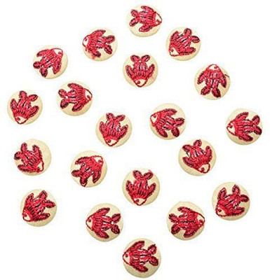 

Fabric and Lace BT040E Metal Buttons(Pack of 20)