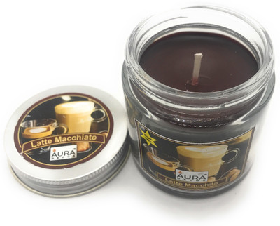 

AuraDecor Soy Wax Jar ( Choco Latte Fragrance ) Candle(Brown, Pack of 1)