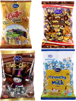 

Oshon Chocolate Combo Offer Assorted Candy(Pack of 4)