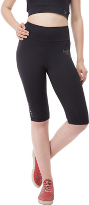 AARMY FIT Women Black Capri