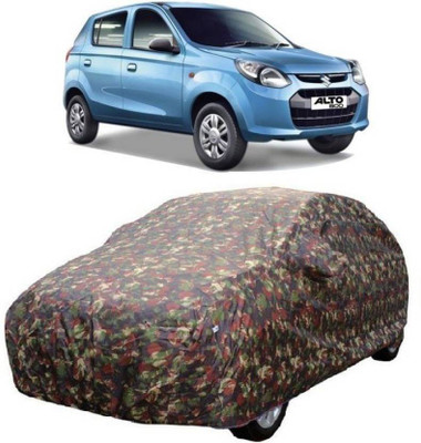 Bullseye Car Cover For Maruti Suzuki Alto 800 (With Mirror Pockets)(Multicolor)