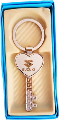 

MGP Fashion suzuki in key shape gift,party,car,bike,new design and stylish metal key chain Key Chain(Silver)