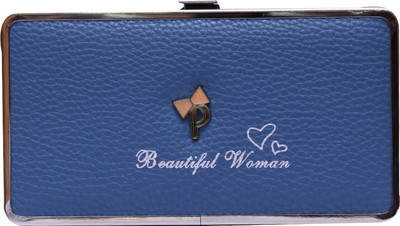 

Exotica Casual Blue Clutch