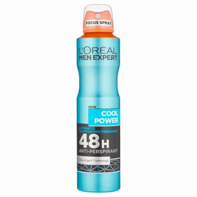 

L'oreal Men Expert New Cool Power Anti-Perspirant Deodorant Spray - For Men(150 ml)