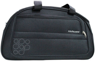 Kamiliant Duffle on Wheel 60 cm (Black) Travel Duffel Bag(Black) at flipkart