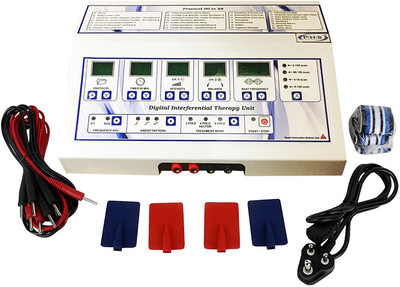 PASSIVE HEALTH SOLUTION ELECTRO THERAPY Interferential Therapy 29 Program Interferential Therapy Electrotherapy Device(VAPSV02)