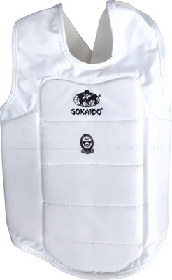 

GOKAIDO KARATE INNER CHEST GUARD MMA Shin Guard(S, White)