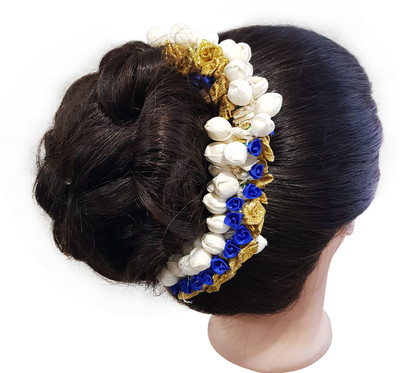 Majik Artificial Hair Gajra (Veni) Hair Chain(Multicolor) Flipkart