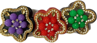 

Balaji Hair Clutcher Set of 3 Hair Claw(Multicolor)