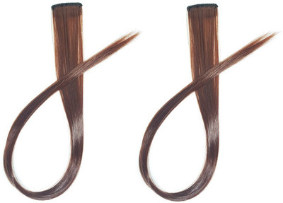 

INAAYA Roll over image to zoom in FULLY Synthetic Extensions For Women In Clip | Streaks Extension For Girls | On Highlighter Pieces | Extensions for Women ( Set of 2 Pc) (Burgundy-1) Hair Extension