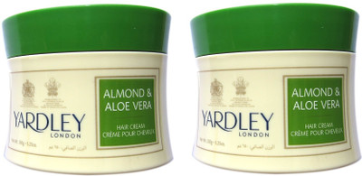 

Yardley London Hair Cream Almond & Aloe Vera #Imported [ Pack Of 2 ] Cream(150 ml)