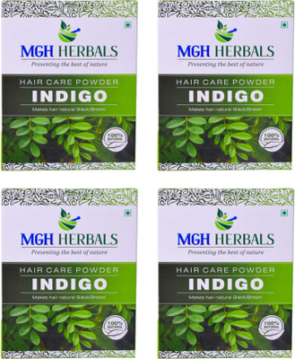 

MGH Herbals Premium Quality Indigo Powder 100gm Pack of 4(400 g)
