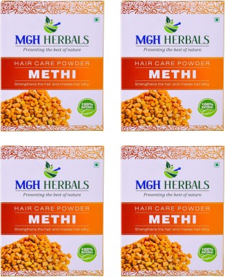 MGH Herbals Premium Quality Methi Powder 100gm Pack of 4(400 g)