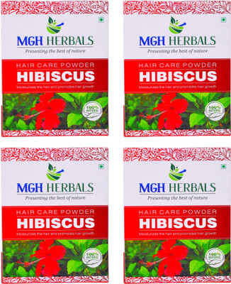 

MGH Herbals Premium Quality Hibiscus Powder 100gm Pack of 4(400 g)