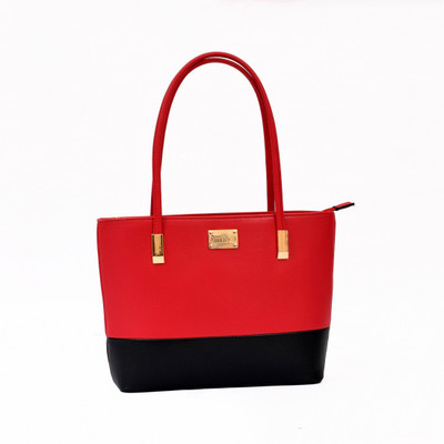 

RHHENSO Shoulder Bag(Red, Black), Black;red