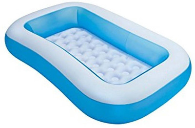 

Be You Own Label BYOL Rectangular pool for kids 57403 Inflatable Pool Accessory(Blue)