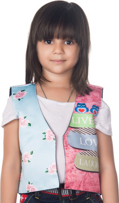

Shor Sharaba Sleeveless Printed Baby Boys & Baby Girls Jacket, Multicolor