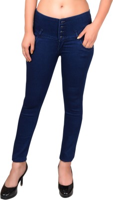 66% OFF on Crazy Girls Skinny Women Dark Blue Jeans on Flipkart ...