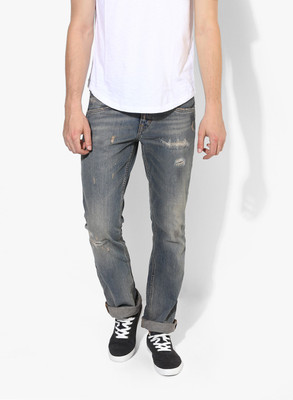 

Jack & Jones Slim Men's Blue Jeans, Blue denim