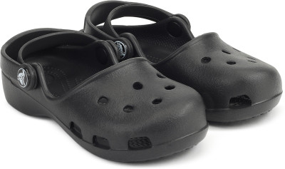 

Crocs Girls Clogs(Black