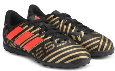 

ADIDAS Boys Lace Football Shoes(Black, Cblack/solred/tagome