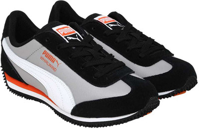 

Puma Boys & Girls Lace Sneakers(Black, Black-red blast-ash