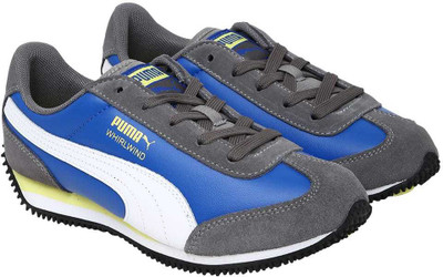

Puma Boys & Girls Lace Sneakers(Blue, Turkish sea-quite shade