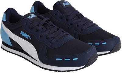 

Puma Boys & Girls Lace Sneakers(Blue, Peacoat- white-little boy blue