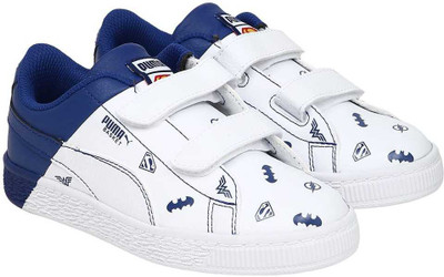 

Puma Boys Lace Sneakers(White, White- white-limoges