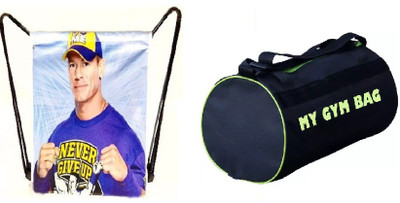 

Monika Sports purple string bag + gym bag Gym & Fitness Kit