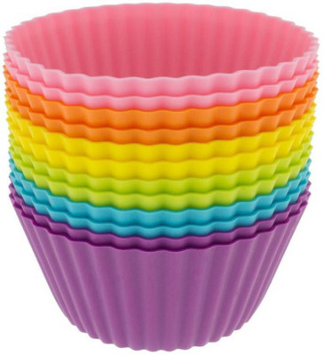 

H D Enterprise 12 - Cup Cupcake/Muffin Mould(Pack of 12)