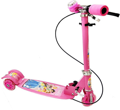 

SAJ 3 wheel Scooter for Kids scooter Scooter(Pink)