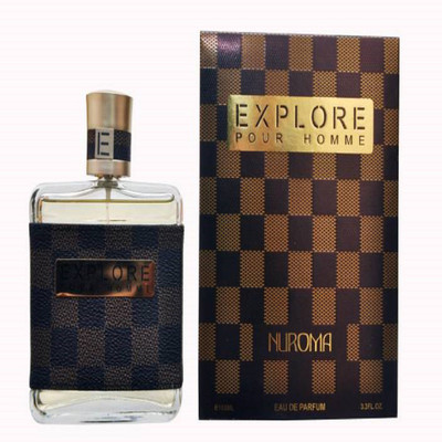 

NUROMA EXPLORE Brown Checks Eau de Parfum - 100 ml LONG LASTING PERFUMES Eau de Parfum - 100 ml(For Men & Women)