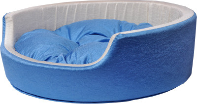 

slatters be royal store SBRS0028 XXL Pet Bed(Sky Blue Cream)