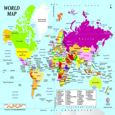 

Ratnas world map jigsaw for kids.let them explore the world and learn the facts(108 Pieces)